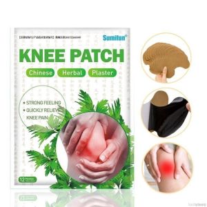 Knee Patch Herbal Plaster for joint and muscle pain support arthritis relief effective healing on swelling gout pain
