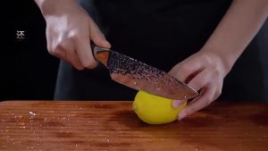 Lemon Slicer Adjustable Vegetable Food Cutter Slicing Machine Julienned with Basket Multifunctional Manual Potato Fruit Kitchen