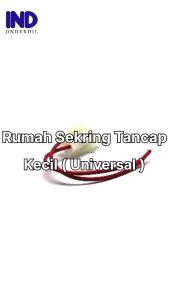 "Rumah Dudukan Sekring-Sekering-Sikring-Fuse Box Tancap Mini-Kecil Motor-DLL Universal "