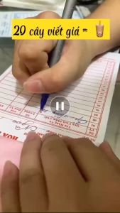 Bút 2 Đầu mực Xanh + Đỏ