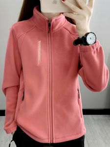 Outdoor Fleece Jacket Thickened Shaggy Inner Lining Anti-Static Warm Winter Spring Autumn Seasonal Climbing Camping Travel Gear