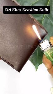 Dompet Pria Full Kulit 100% Dompet Cowok Full Kulit Luar Dalam wallet Bifold