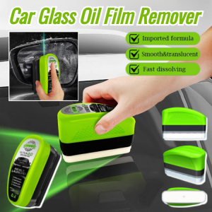 Car Glass Oil Film Remover Sponge Cleaning Brush Clear Window Strong Scrubbing Dirt Cleaning Auto Detailing brush