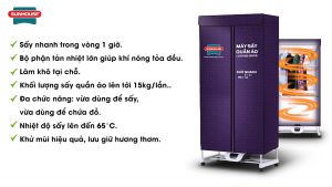 Máy Sấy Quần Áo Sunhouse SHD2707 - Hàng Chính Hãng