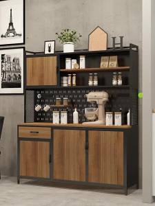 OUJUGEJIAJU | Industrial Retro Wooden Storage Cabinet