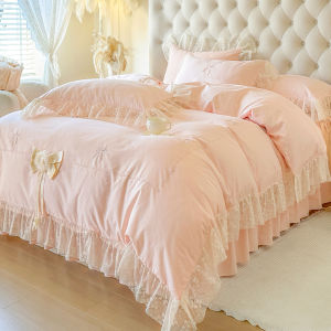 Bộ Chăn Ga Gối Cotton Voan Nhẹ 1.8m
