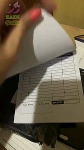 cetak nota ukuran 1/4 folio rangkap 1 ply