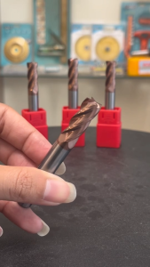 Endmill Carbide 55 HRC เอ็นมิลคาร์ไบด์ 4 ฟัน ขนาด1mm.-6mm. (แกน5)