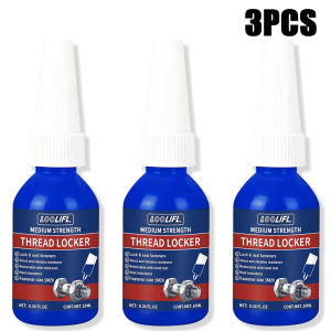 LOOLIFL | Blue Thread Locker Medium Strength Anaerobic Adhesive Screw Lock Glue Anti Vibration Prevent Loosening Metal Bolt Thread Sealant