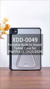 XUNDD XDD-0049 PORTABLE BUILT IN STAND Case For IPAD PRO 11 12.9 M5 10TH 11TH A16 AIR 5 4 MINI 7 6