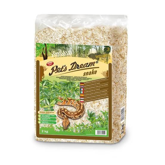 Pet’s dream (CHIPSI SNAKE) 2 kg รองพื้นสำหรับงู ขี้เลื่อยงู แบบนุ่ม เกรดพรีเมี่ยม ขี้เลื่อยสำหรับงู เม่น หนูแฮมสเตอร์