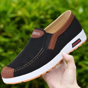 MenS Summer Sneakers Lazy Flat Bottomed Person Casual Sneakers Comfortable And Lightweight Man Shoes Free Shiping Shoe