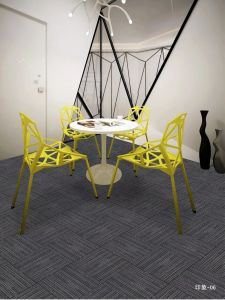 Modern Simple Office Carpet Thickened Wear-resistant Commercial Block Patterned Area Rug for Company Office Environmentally Friendly