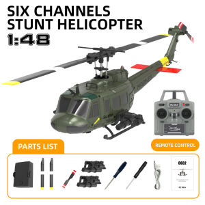XMSJ | C032 RC Helicopter 6-Aixs Gyroscope 6CH Altitude Hold Optical Flow Brushless motor 2.4G Remote Control Helicopter Toys For Adult