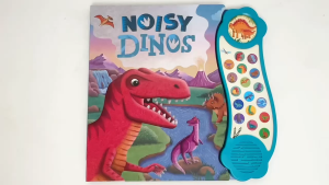 Noisy Dinos 18 Buttons Sound Book for Kids to Read & Play (Board Book)