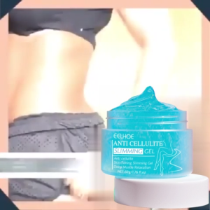 EELHOE Cellulite Treatment Cream 50g – Firming & Smoothing Body Gel Targets Thighs and Abdomen Boosts Skin Elasticity Cooling Sensation Daily Use for Toning