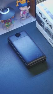 KIVEE Fast Charger Power Bank 20000mAh Powerbank Dual Charger Support untuk Micro USB dan Type C untuk tablet ponsel