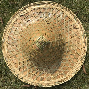 Mũ Câu Cá Dệt Tre Thủ Công Mũ Câu Cá Nam Nhọn Áo Mũ Cỏ Nữ Câu Cá Chống Nắng Chống Mưa Phong Cách Cổ Xưa Trang Trí Khiêu Vũ Quân Đội Đỏ Chống Đỡ