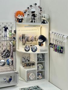 Guzi Bar Display Rack Pain Table Storage Cabinet Desktop Storage Rack Small Pain Cabinet Surrounding Eating Valley Storage Box Display Cabinet