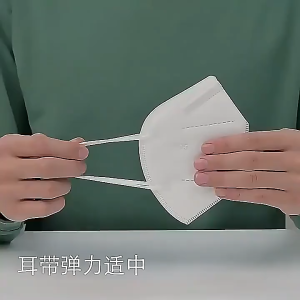 LYL 10PCS-50PCS Adult KN95 Mask 5ply Protective 5D Duckbill Butterfly Unobstructed Breathing White Adult 5 Layers KF94 Mask 5D Mask Earloop KF95 Facemask Color 口罩Mask