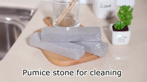 10pcs Toilet Cleaning Stone Pumice Brush Remove Stains Fast + Free Gloves Easy Clean