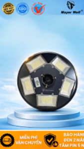 Đèn UFO Năng Lượng Mặt Trời 500W Mayor Wolf Chính Hãng Bảo Hành 2 Năm