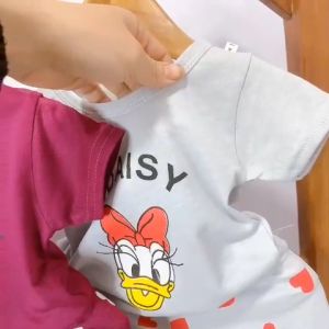 BỘ CỌC TAY IN HÌNH CHÚ VỊT DAISY VUI NHỘN CHO BÉ GÁI