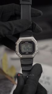 Jam Tangan Pria Casio Sporty W-218HM-7A Grey Dial Black Rubber Band