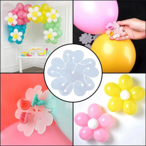 Klip Bunga Balon Latex / Balon Bunga / Anulus / Flower Klip Balon