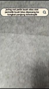 TK-13 Jaring Net Pemetik Buah Bisa Dipasangkan Ketongkat Telescopik Bahan Stainles teel Kualita Bagus