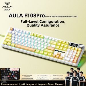 AULA | Side-lit Gradient Customizable RGB Gaming Mechanical Keyboard