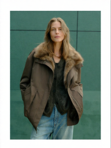 Removable Fox Fur Collar Down Jacket