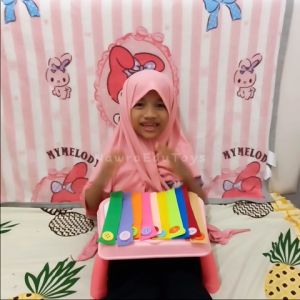 Mainan edukasi Mengancing RANTAI FLANEL dengan kancing Sensory Play Montessori Toys