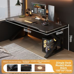 ZHUOHE | Home Office Student Study Writing Desk with Height Adjustable Stand