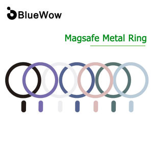 BlueWow Adhesive Metal Ring Sticker for Magsafe Wireless Charging Adapter Rings for Phone Grip Holder Case Converter Accessories for iPhone