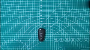 กรอบกุญแจพับ Ford Ranger T6 พร้อมโลโก้