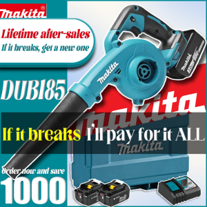 MAKITA Brand New!!!High-Quality 18V DUB185 2 in 1 Rechargeable 20000rpm New Cordless Blower Electric Air Vacuum Cleaner