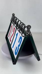 กระดานคะแนนการขาย แผ่นเหล็กหนา คะแนน F604 ตัวนับคะแนนสี่หลักสำหรับการแข่งขันหลายรายการ