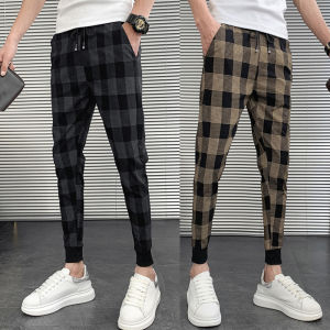 Autumn and Winter Korean Style Trendy Handsome Slim-Fit Mens Pants