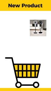 Krisbow 16inchi Standing Fan Kipas Angin Berdiri Digital Dengan Remote Warna Hitam Putih Kris Stand Fans