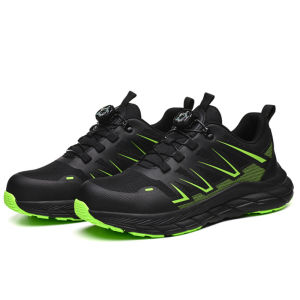 Yuxiang | Rotating Button Work Shoes for Men Steel Toe Work Safety Shoes Anti-smash Anti-puncture Indestructible Construction Mining Boots