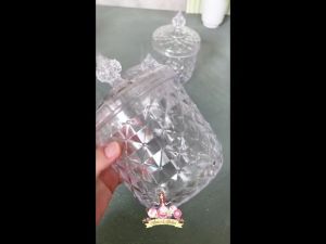 Toples mika acrylic diamond isi 3 TUDT 1166 golden sunkist