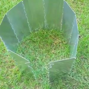 [CAMPINGGO] Pemesong Angin Lipat/Foldable Wind Deflectors 9&10 Plates Stove Windshield Camping Outdoor Cooking Picnic Dapur Masak/ 挡风板
