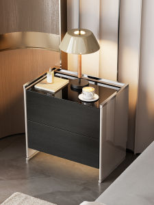 Compact Luxury Modern Italian Style Bedside Table