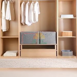 QLYX Storage Organizer Box: The Ultimate Waterproof Linen Closet Solution
