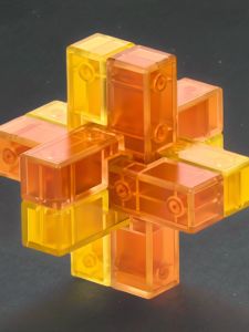 Đồ Chơi Mô Hình Khối Học Sáng Tạo Qiyi Six-Way Lock Bóng Đá Bằng Nhựa Trong Suốt Quà Tặng Cho Học Sinh Đồ Chơi Giải Trí