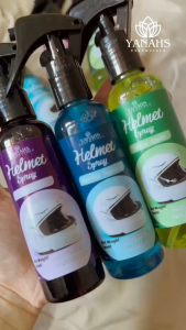 Helmet Spray Freshener Deodorizer with Antibacterial Aromatic Scents 100ml