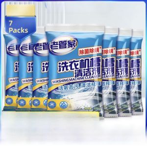 MONLEYTA | Powerful Automatic Washing Machine Tub Cleaner Enzyme Based Stain Removal Strong De-scaling And Antibacterial Properties Special Oxygen Powder For Drum Washers