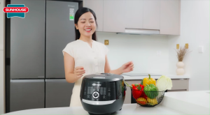 Nồi cơm điện tử 1.8L Sunhouse SHD8911