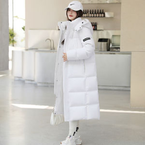 Northeast Thickened down Jacket Female Mid Length Long Length Super Thick Thermal Harbin Tourism Extremely Cold minus 40 Degrees Cold Protective Clothing Male